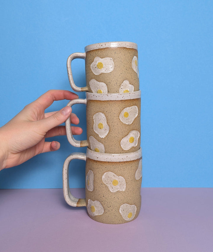 Handmade Fried Egg Mug