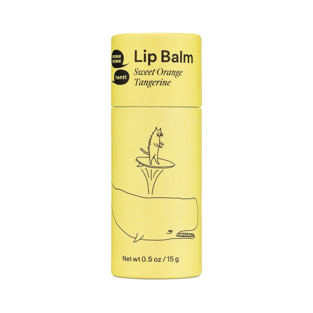 Sweet Orange Tangerine Vegan Lip Balm