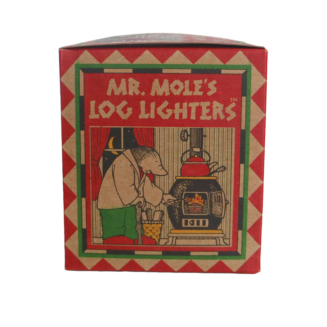Mr. Mole's Log Lighters Fire Starters for Fireplaces