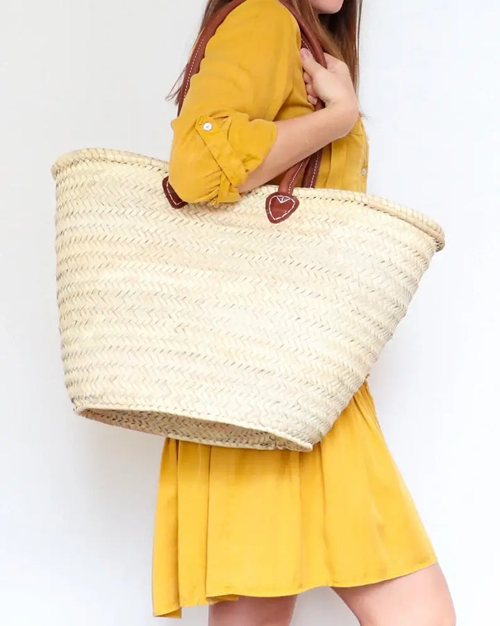 French Market Basket Bag