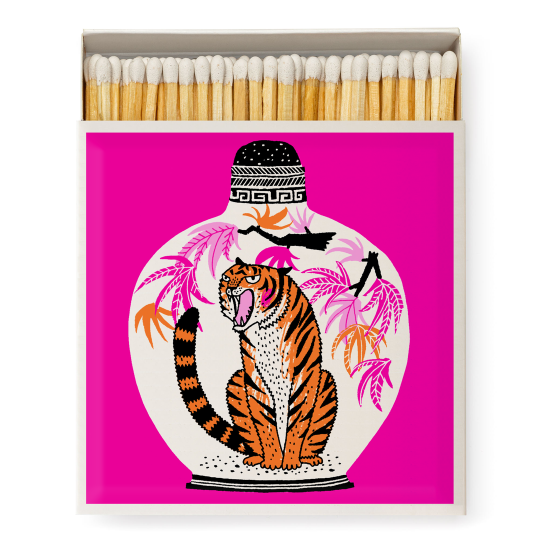Roaring Tiger Matchbox