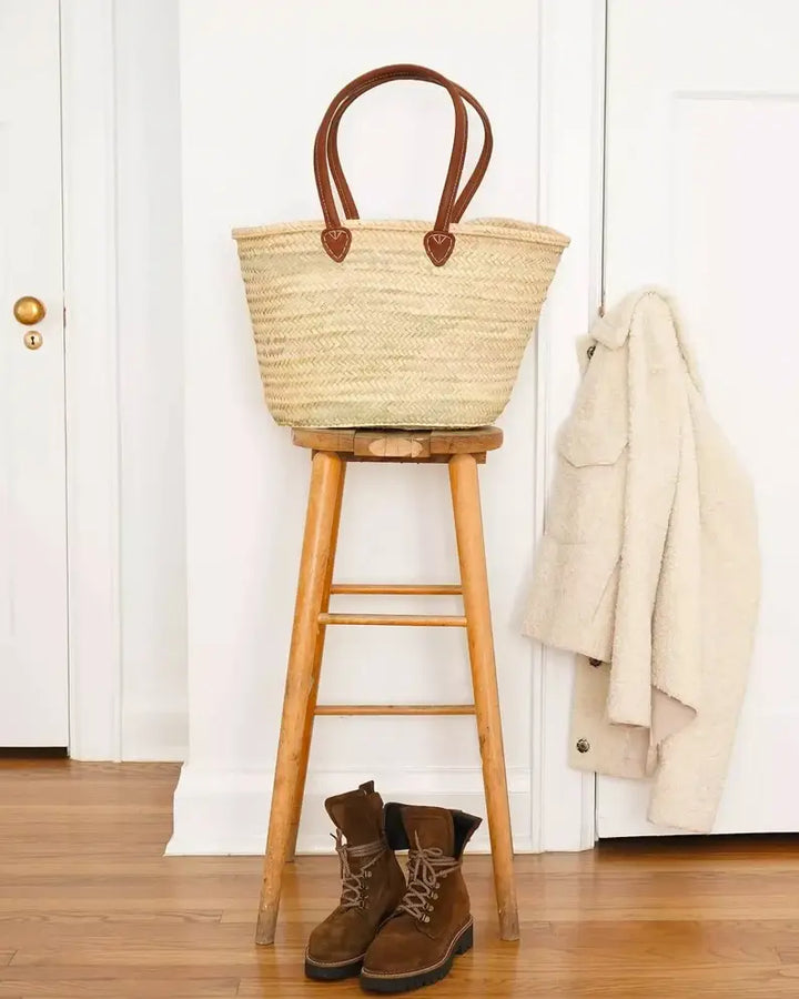 French Market Basket Bag