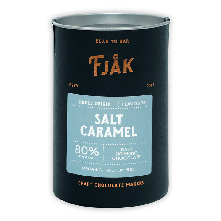 Organic Drinking Chocolate Dark Salt Caramel 80%