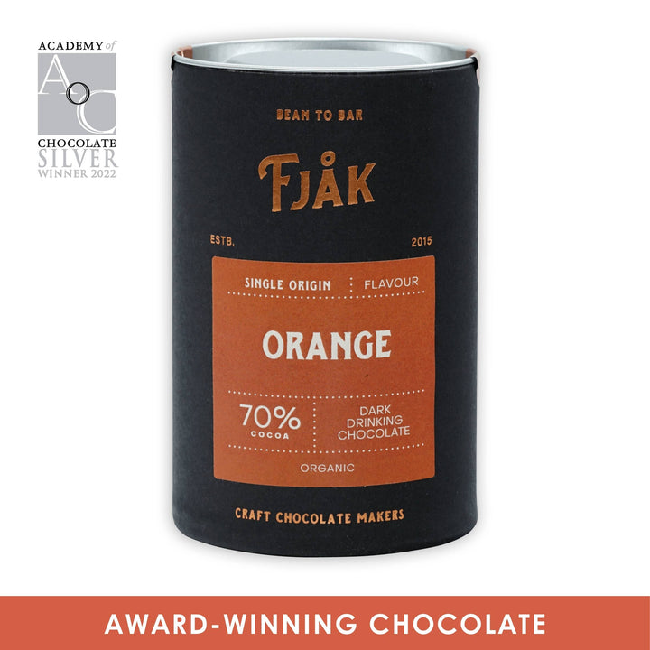 Organic Drinking Chocolate Dark Orange 70%