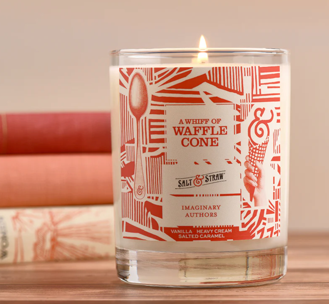 A Whiff of Waffle Cone Candle