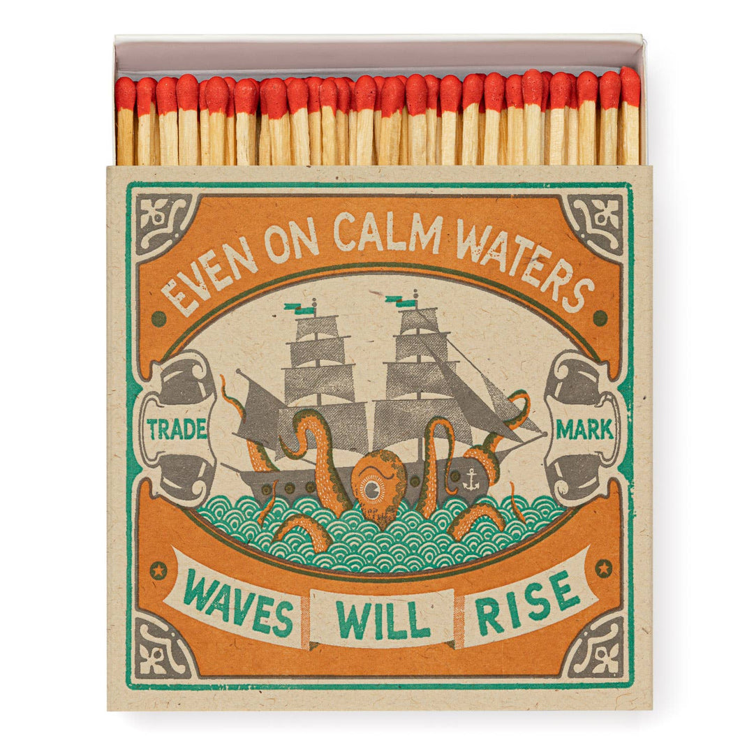 "Even on Calm Waters" Matchbox