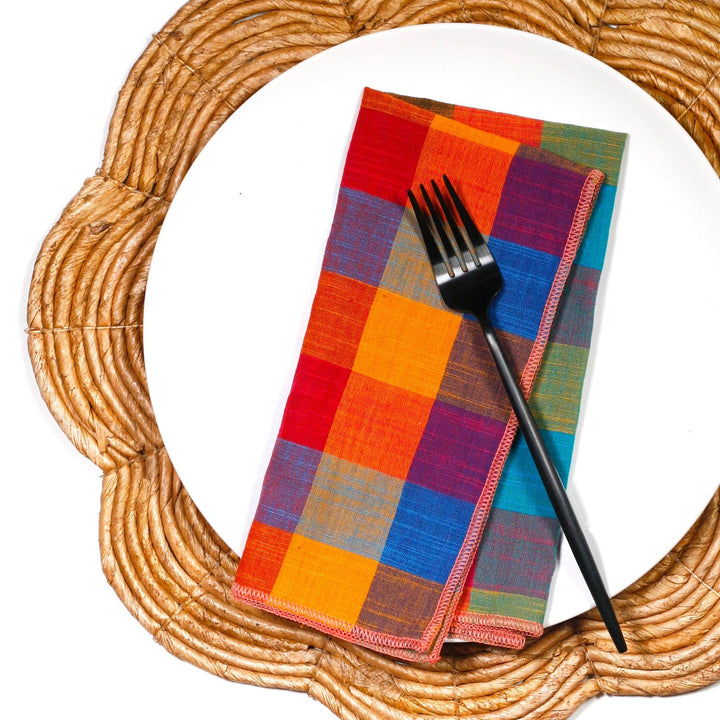 Buffalo Check Dinner Napkins, Set of 2