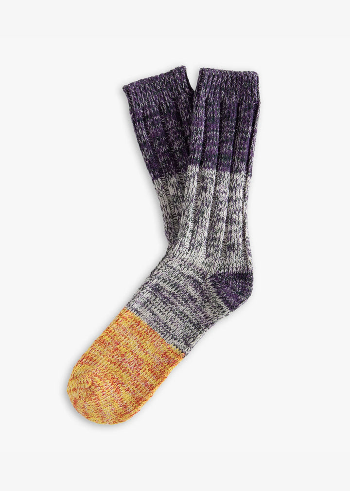 Charlie Recycled Cotton Collection - Blackberry & Sunshine Yellow