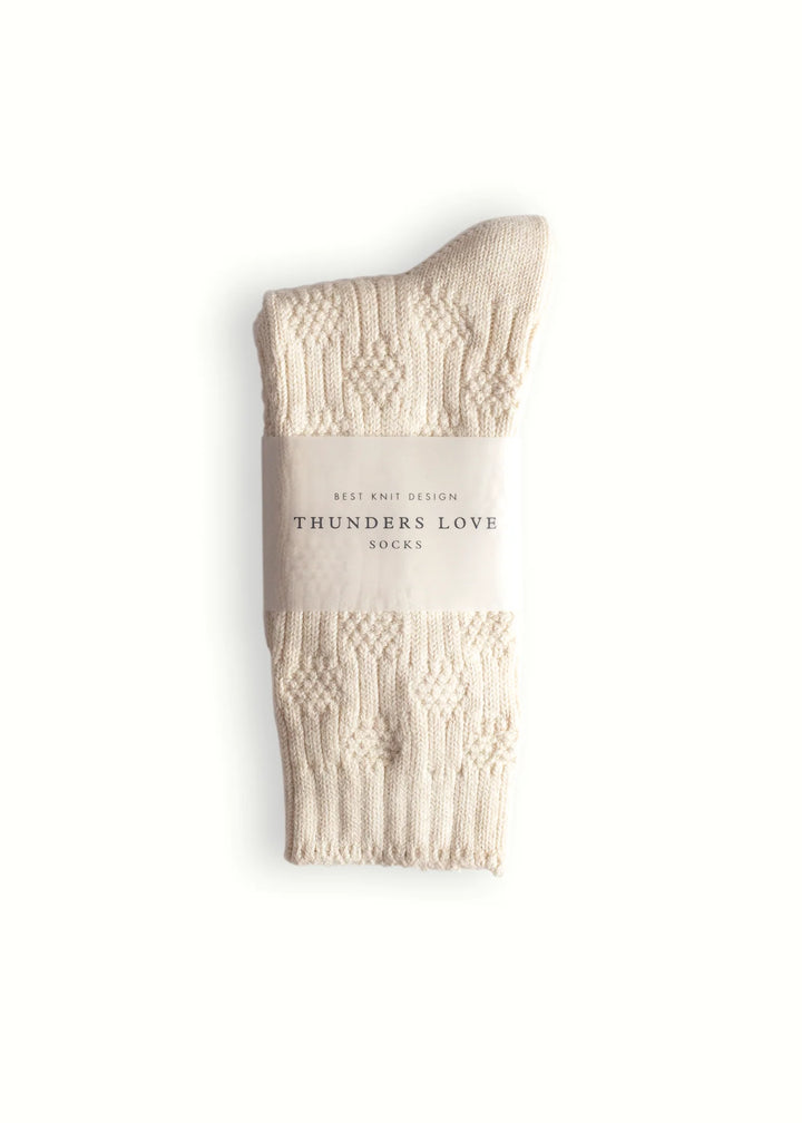 Link Collection - Duo Raw White Socks