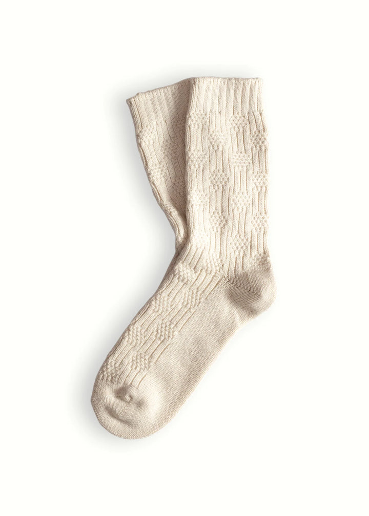 Link Collection - Duo Raw White Socks