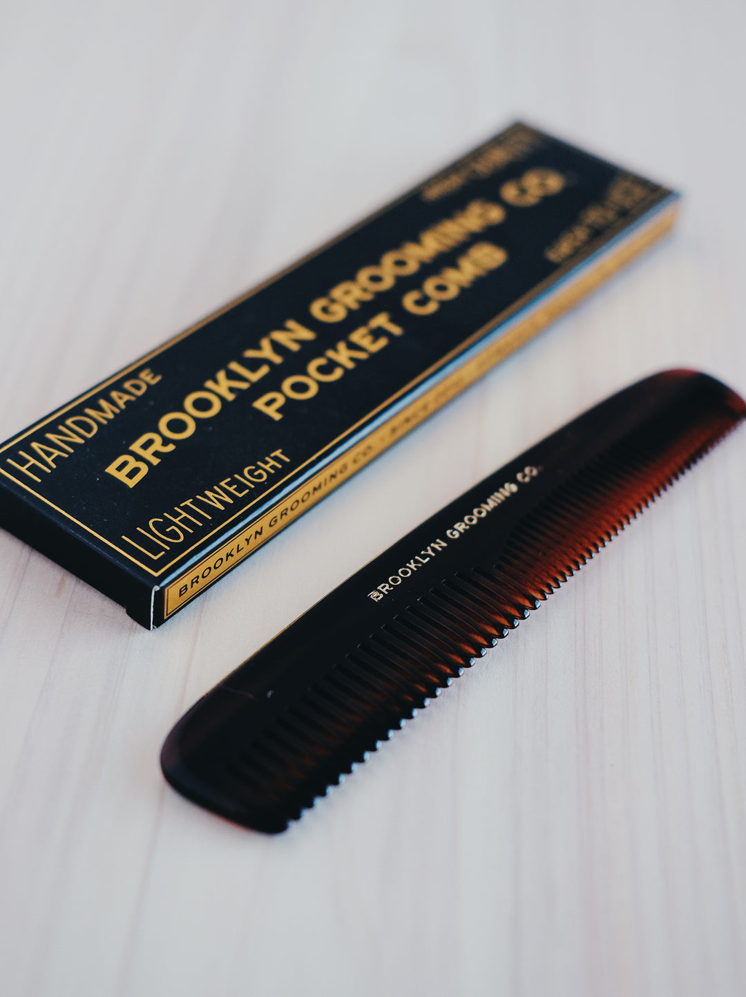 Handmade Mustache & Beard Comb - Plastic Free