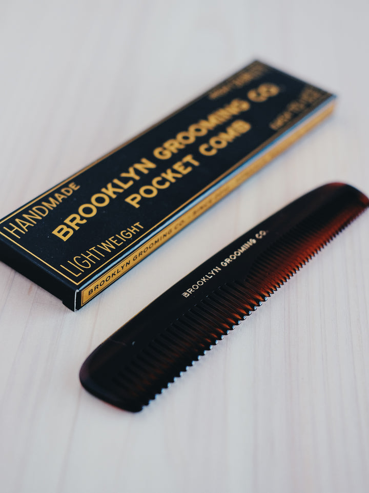 Handmade Mustache & Beard Comb - Plastic Free