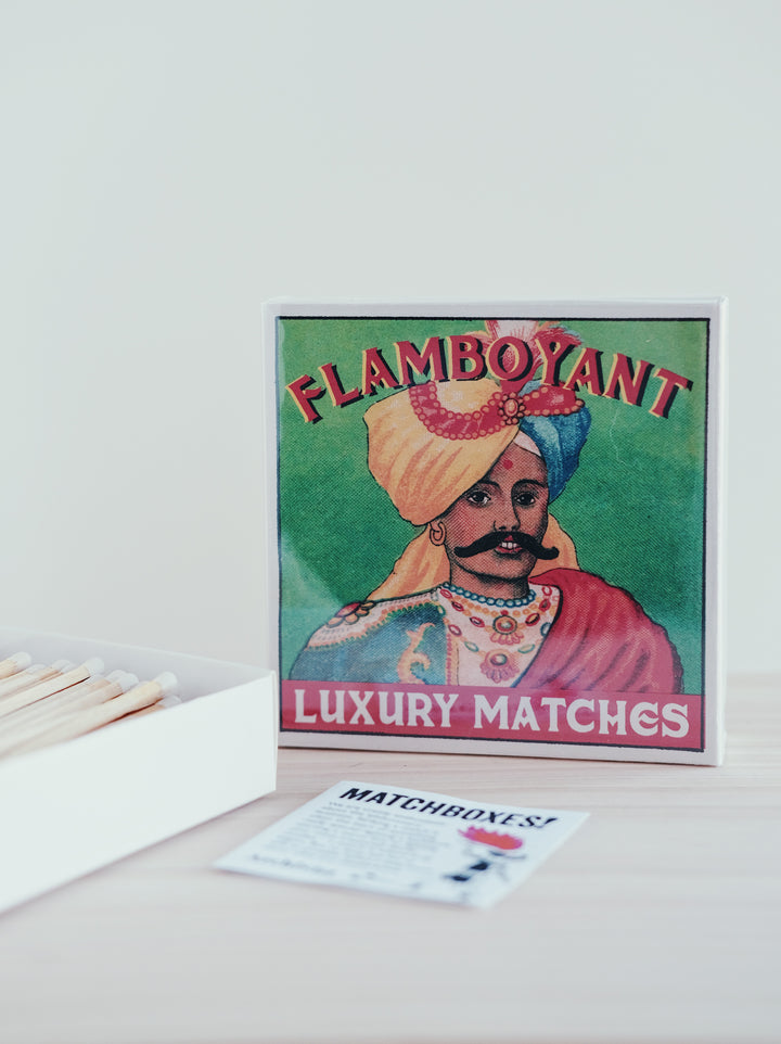Mr. Flamboyant Square Matchbox