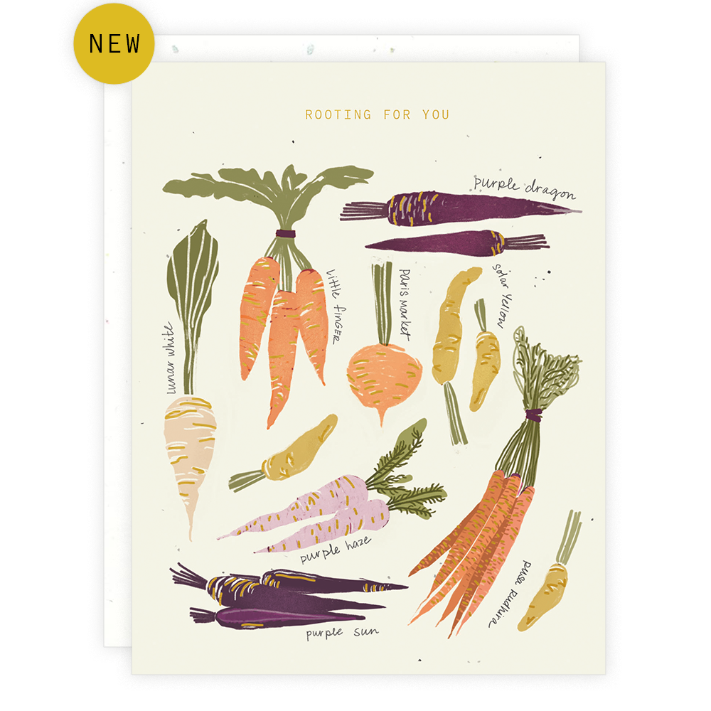 Rooting for You Greeting Card