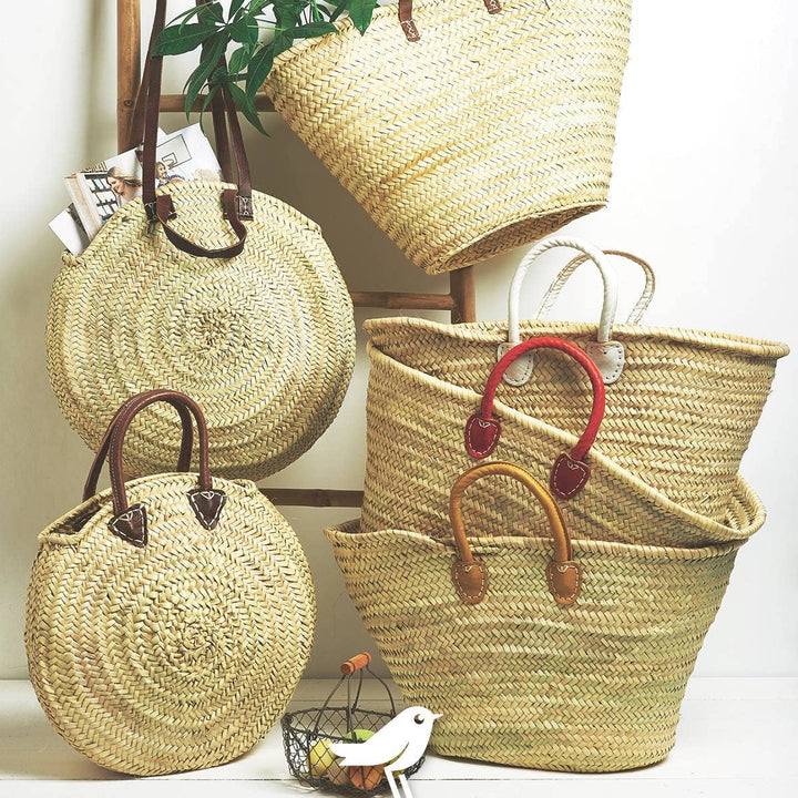 French Market Basket Bag