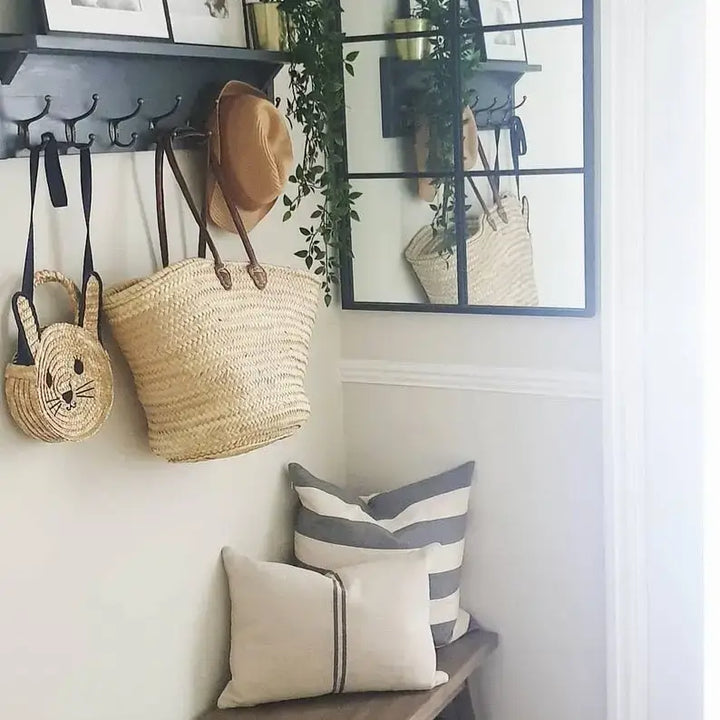 French Market Basket Bag