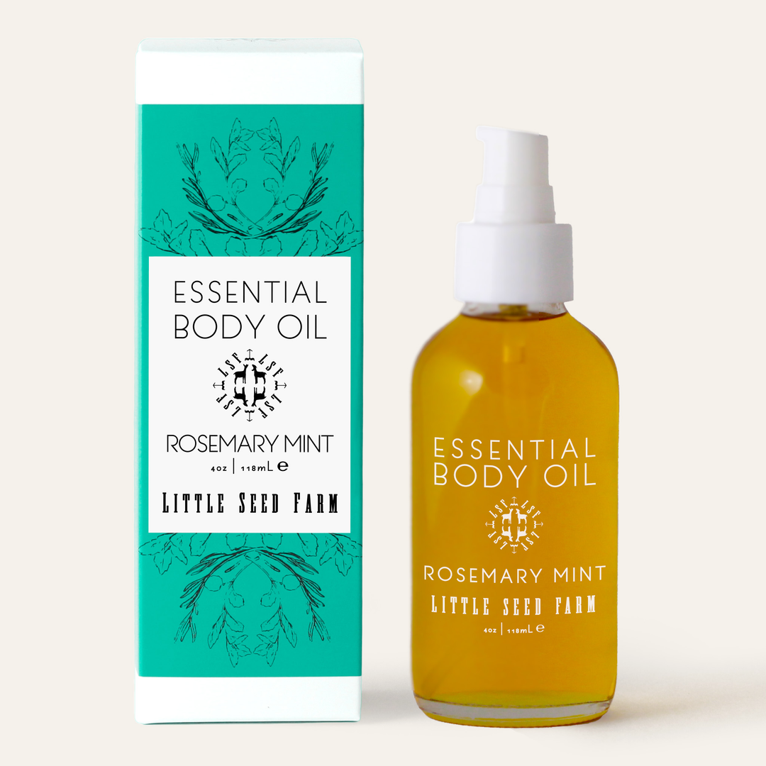 Rosemary Mint Essential Body Oil - 4oz