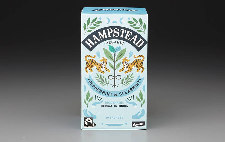 Organic Peppermint & Spearmint Herbal Tea