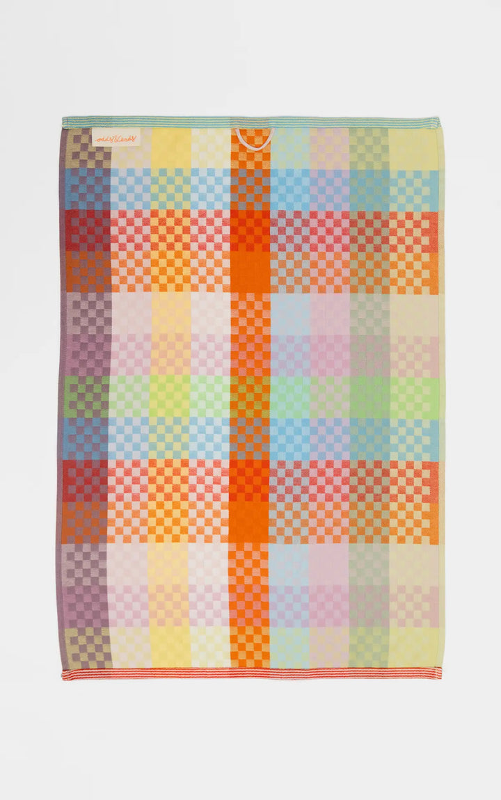 Odds & Ends Checkered Tea Towel 58