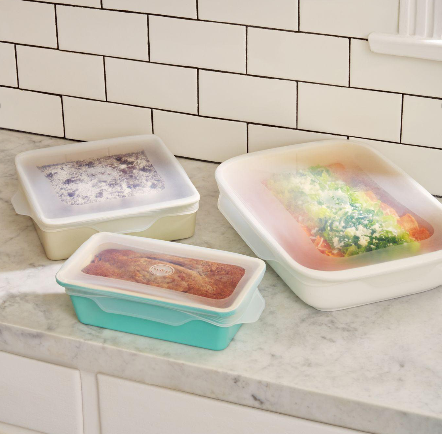 Reusable Stretch Lids - Baking Set - Thumbnail 3