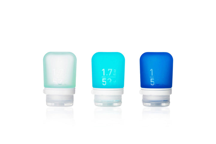 GoToob+ 3-Pack Refillable Silicone Travel Bottles