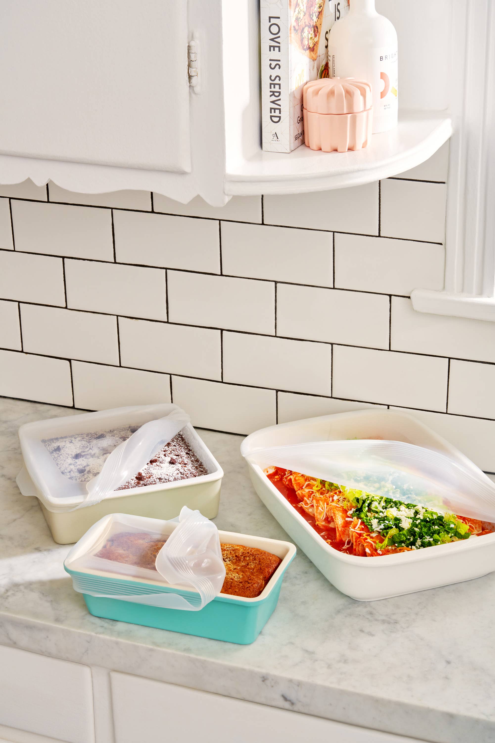 Reusable Stretch Lids - Baking Set