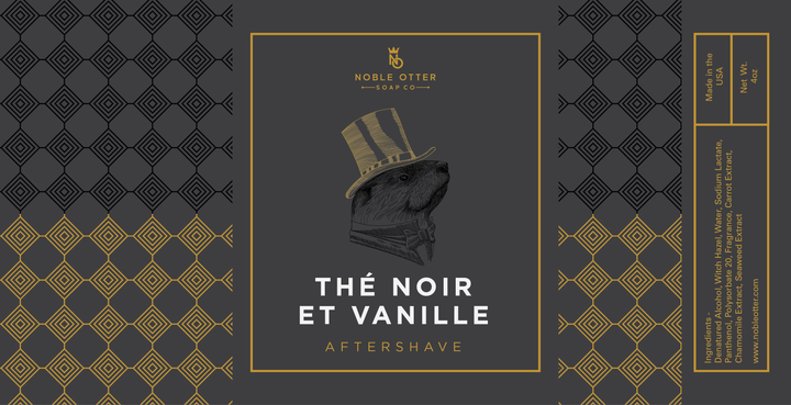 Thé Noir et Vanille Aftershave