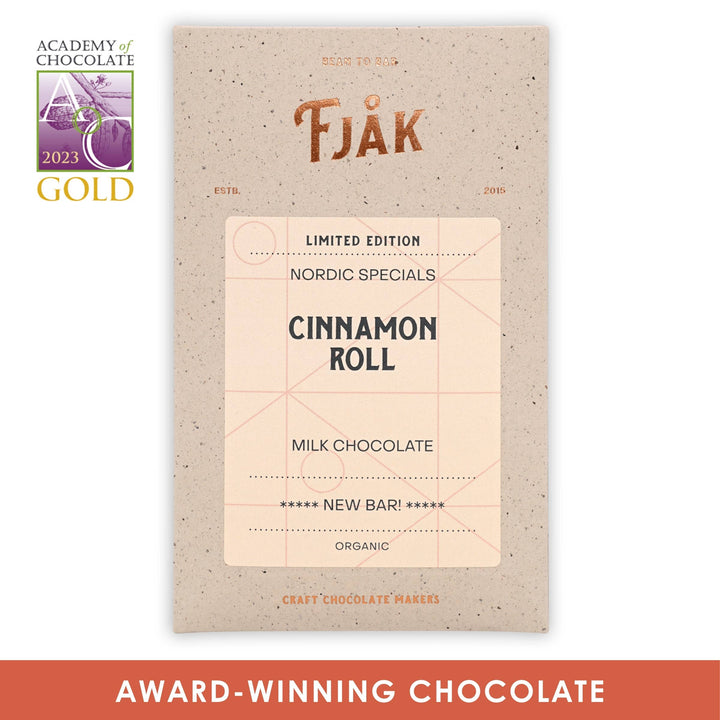 Cinnamon Roll Milk Chocolate 45%