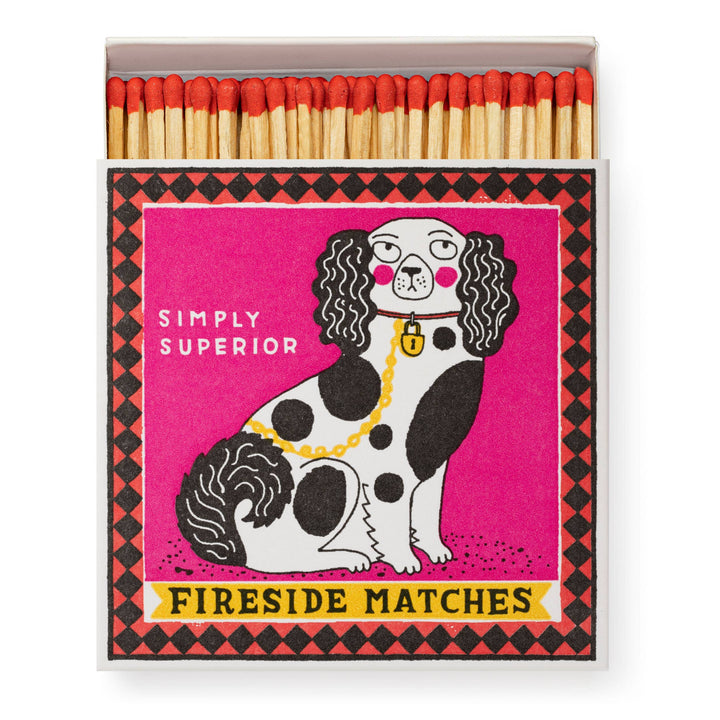 Staffordshire "Simply Superior" Matchbox