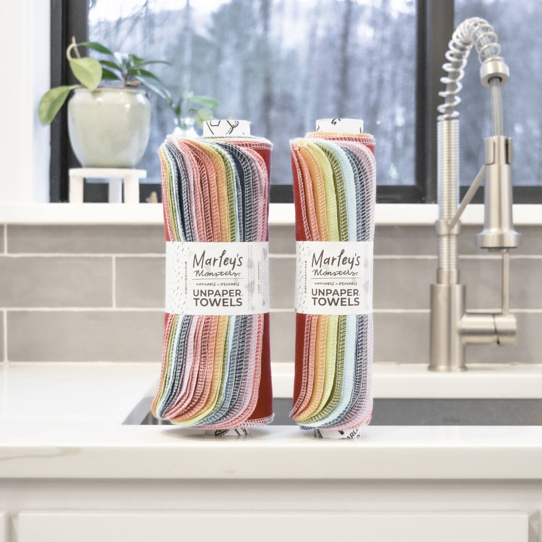 UNpaper® Towels: Earthy Rainbow - Pack of 12