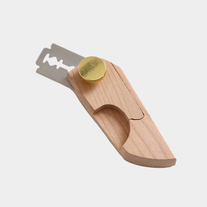 Compact Cherrywood Lame — Bread Scoring Tool