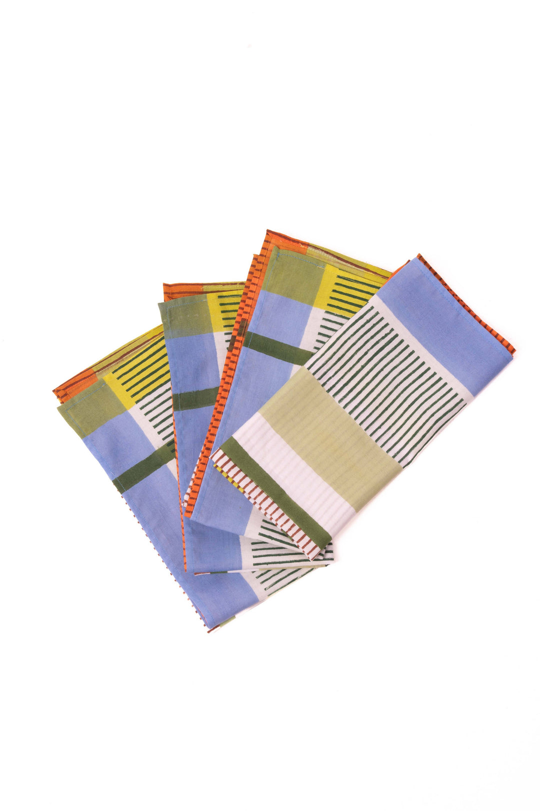Modernist Striped Napkins - Set of 4