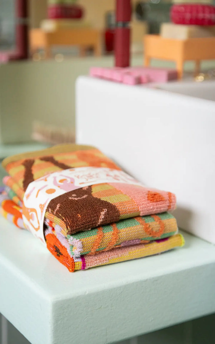 Multi-Purpose Cloth Checkered Trio #120 Bodil Jane