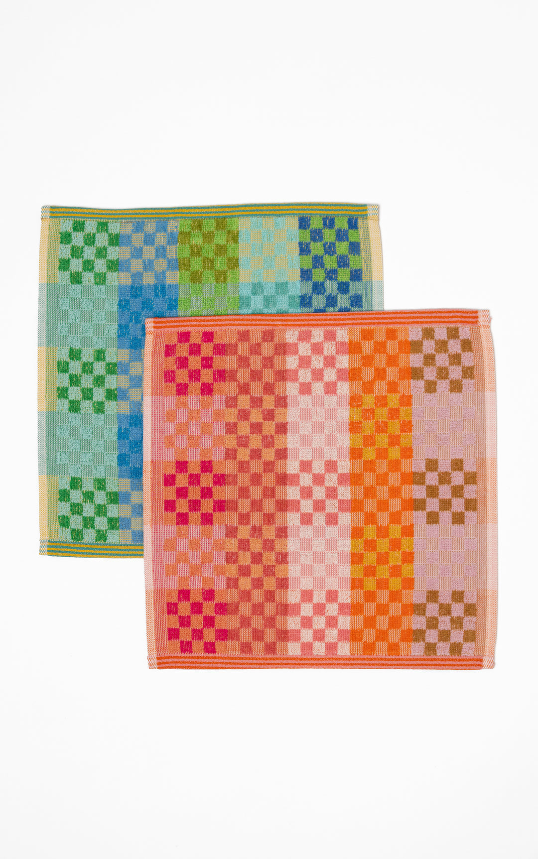 Multi-Purpose Cloth Checkered Duo -  #134