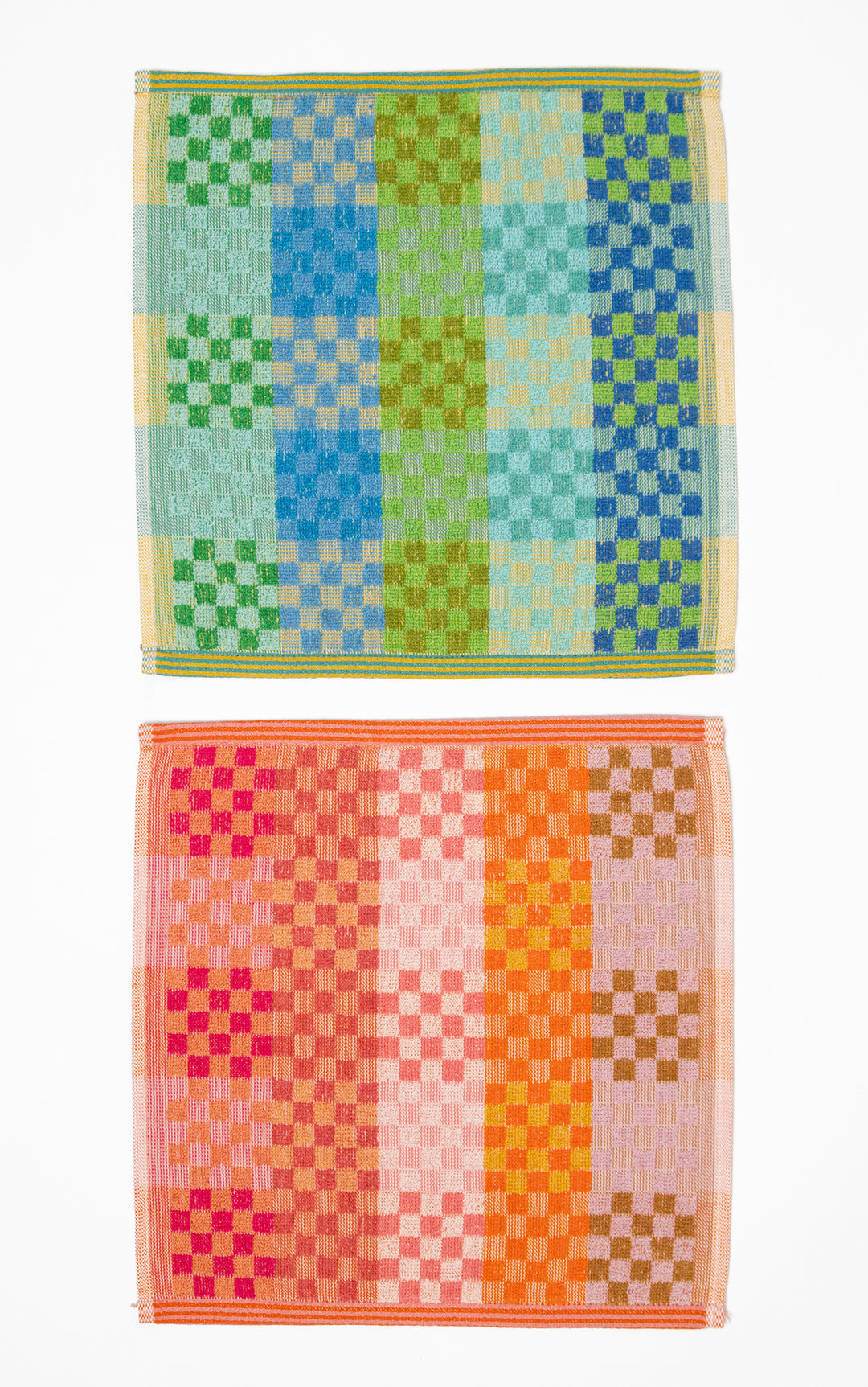 Multi-Purpose Cloth Checkered Duo -  #134