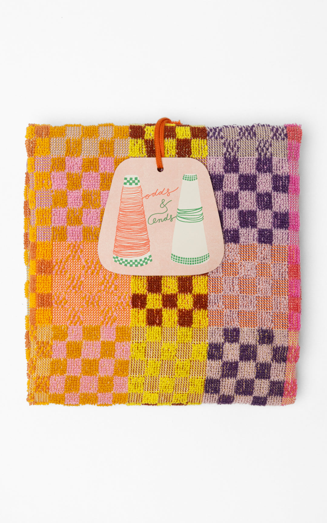 Odds & Ends Checkered Kitchen Towel  #135