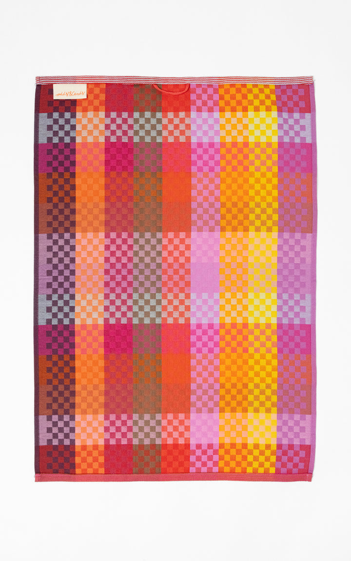 Odds & Ends Checkered Tea Towel #136A