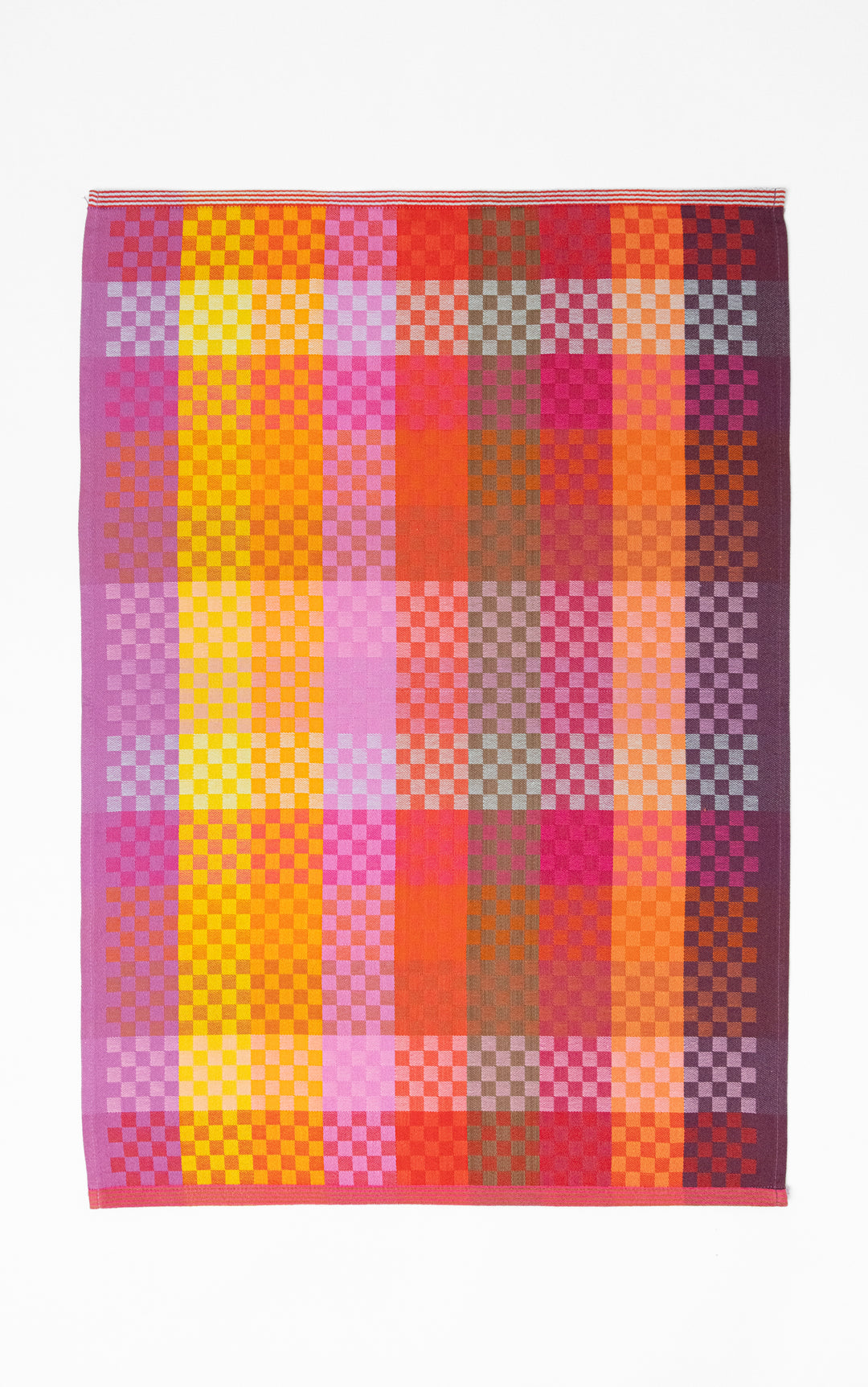 Odds & Ends Checkered Tea Towel #136A