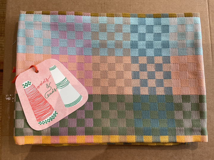 Odds & Ends Tea Towel- Checkered 87B