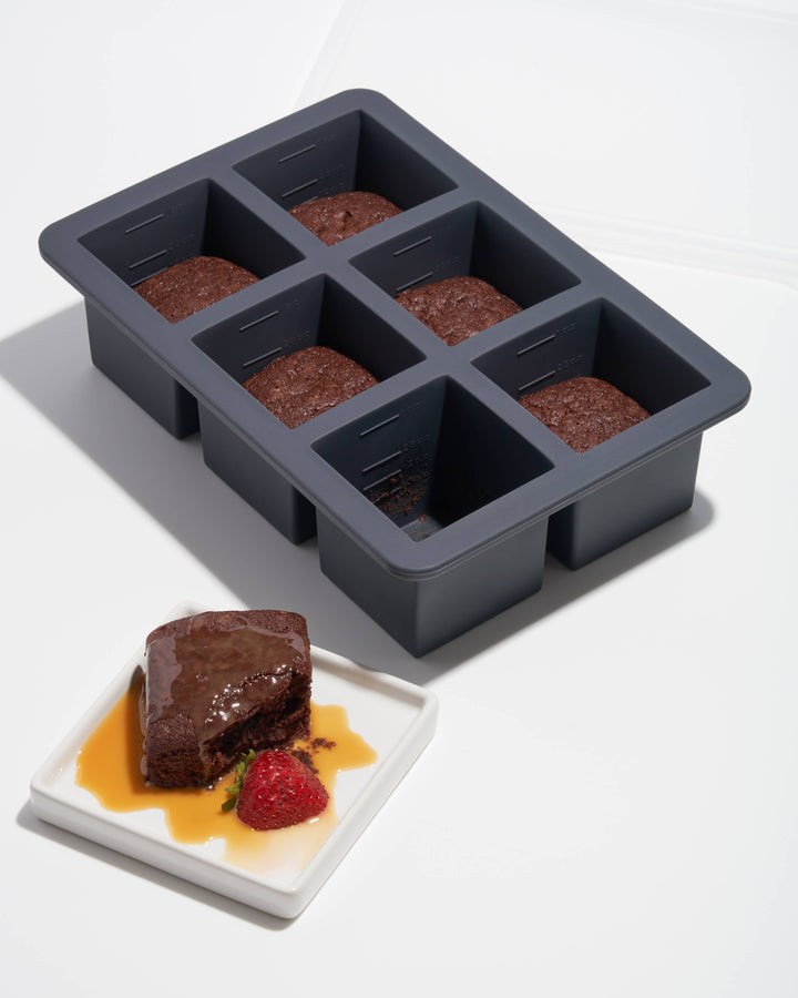 Silicone Food Storage Meal Prep - 6 cube