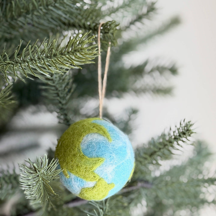 Our Planet Felt Ornament