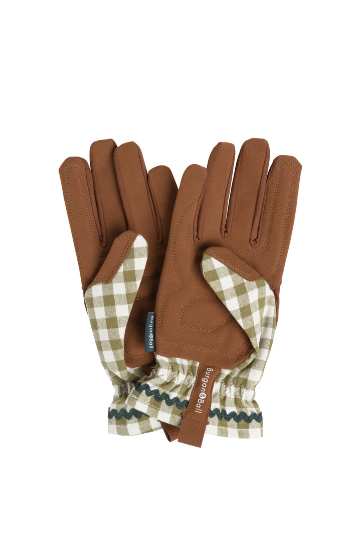 Colour Collection Gloves - Olive Check