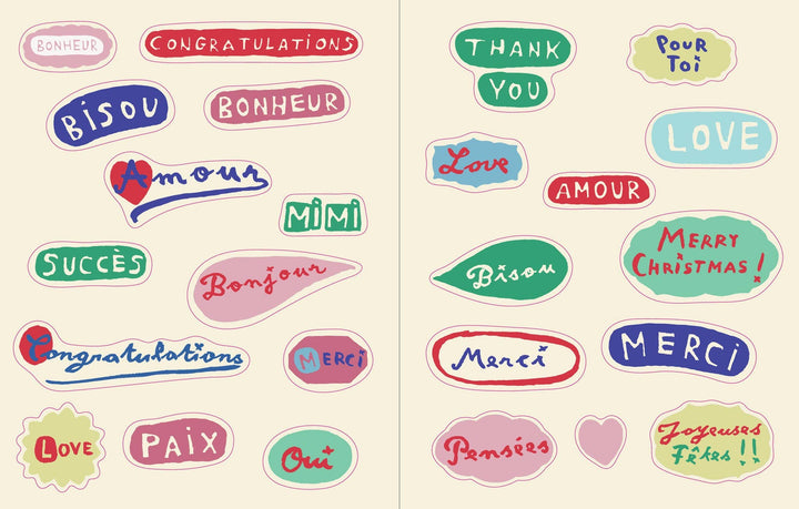 Nathalie Lete Sticker Book