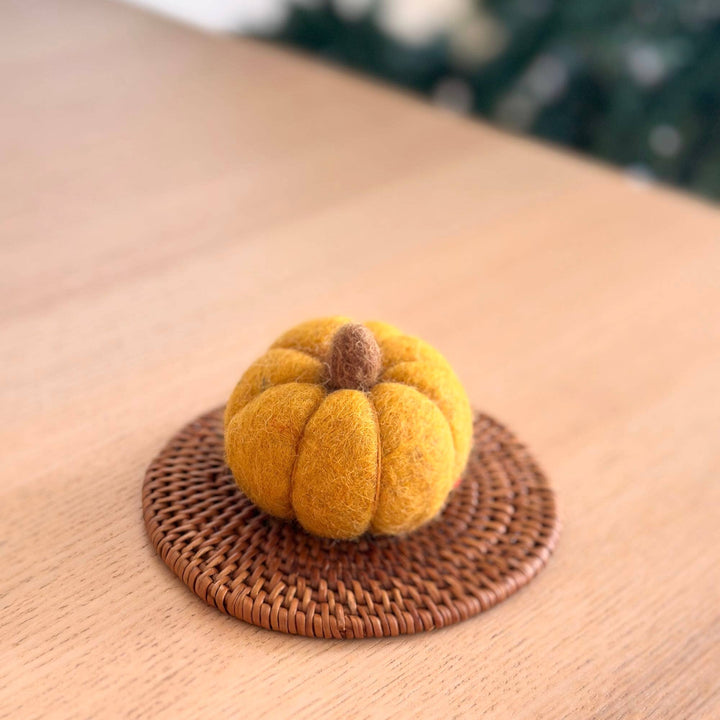 Felt Mini Pumpkin
