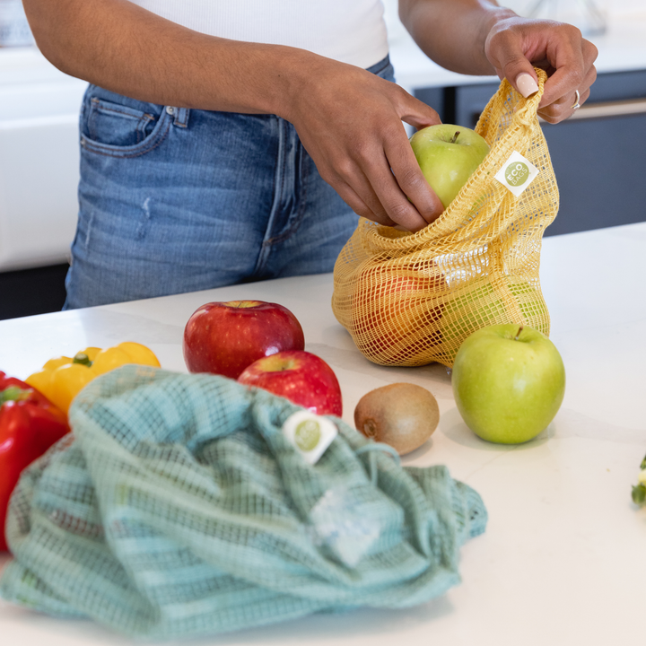 Cellulose Reusable Produce Bags - 3 Pack