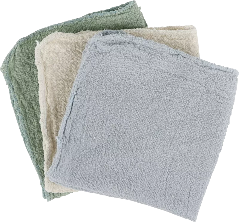 Recycled Cotton Multi-Purpose Cleaning Cloth Set
