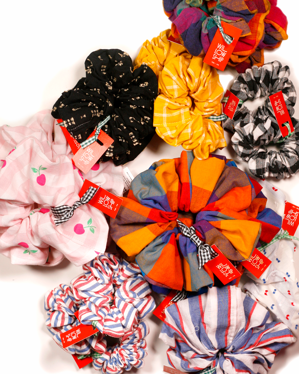Zero-Waste Scrunchie - Classic GIngham