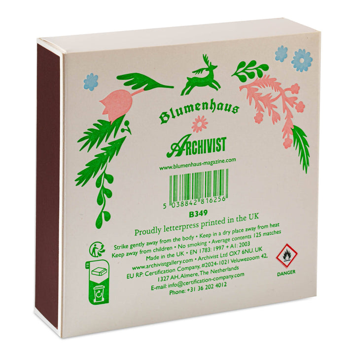 Holiday Wreath Square Matchbox