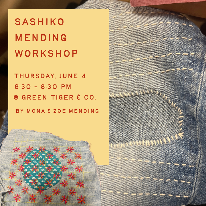 Small Format Series: Learn Sashiko Mending