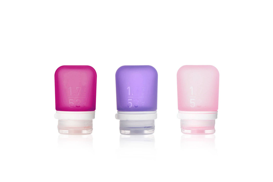 GoToob+ 3-Pack Refillable Silicone Travel Bottles